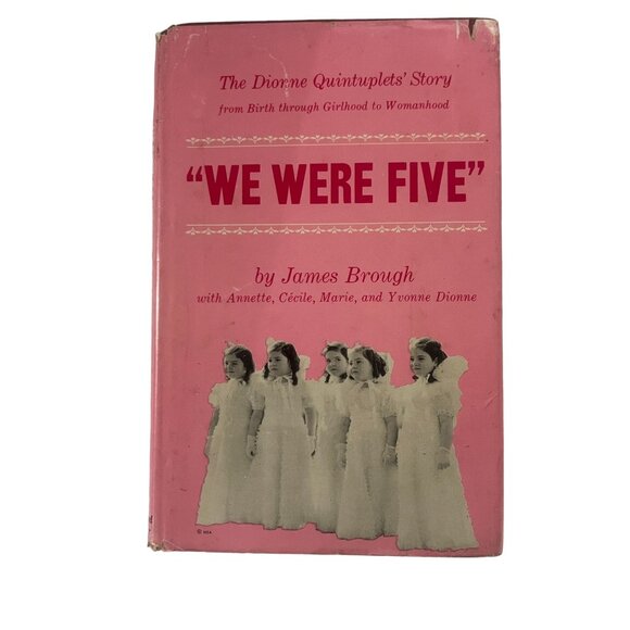 Hardcover 1965 We Were Five James Brough Simon and Schuster - Picture 1 of 4